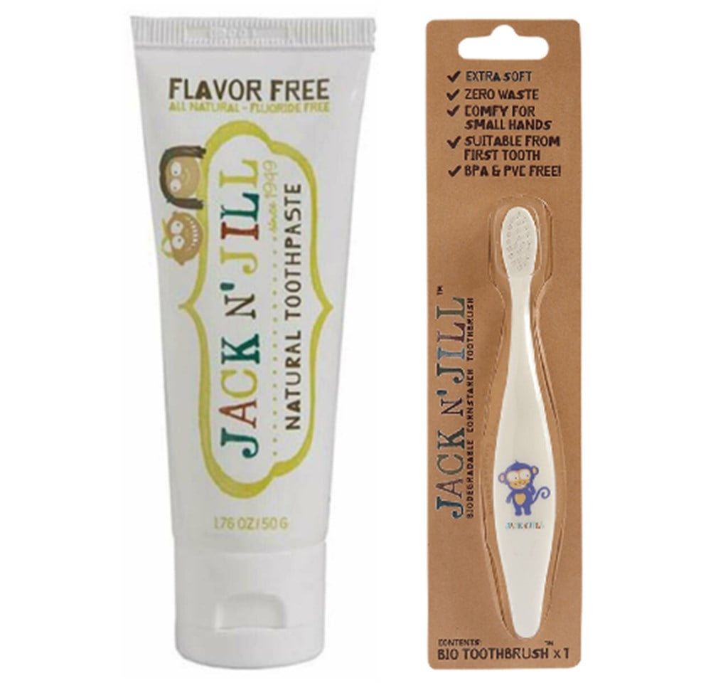 Jack N Jill Natural Diş Macunu + Monkey Diş Fırçası 2'li Set