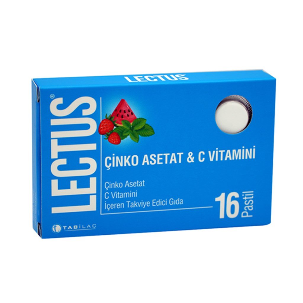 Lectus Çinko Asetat 16 Pastil
