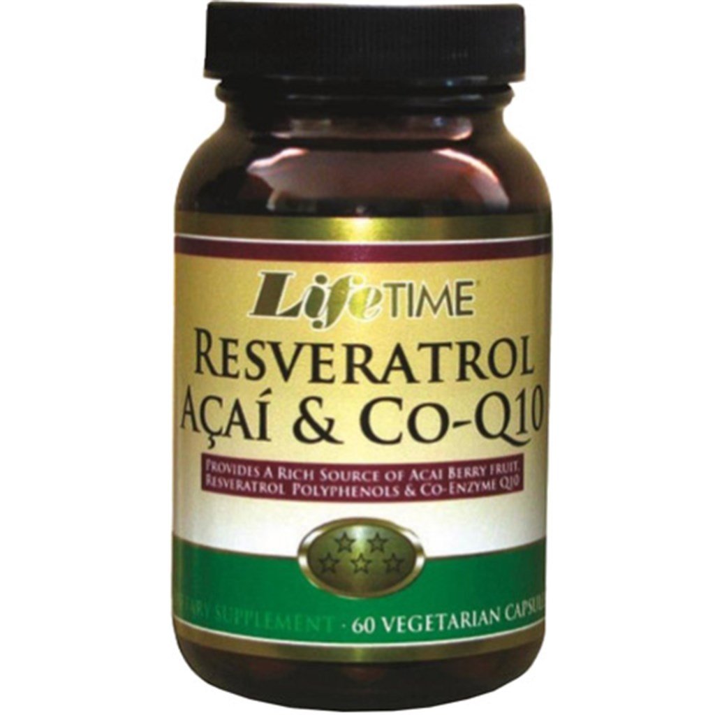 LifeTime Resveratrol Acai & CO-Q10 60 Kapsül