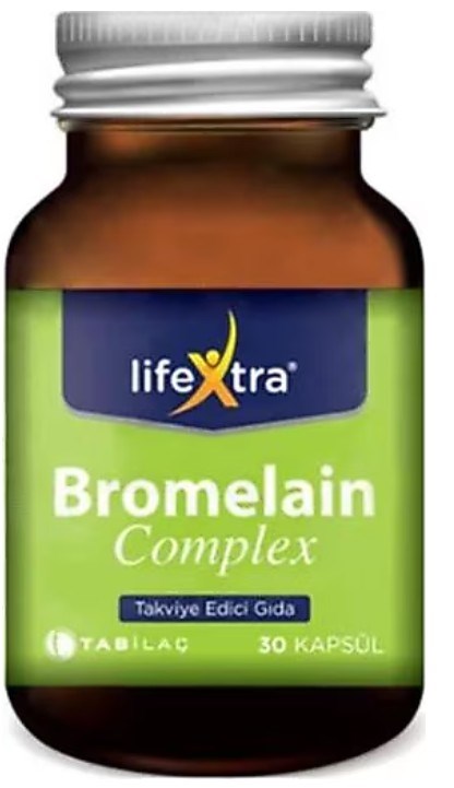 Lifextra Bromelain Complex 30 Kapsül