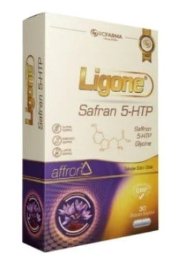 Ligone Safran 5-HTP Glycine 30 Kapsül