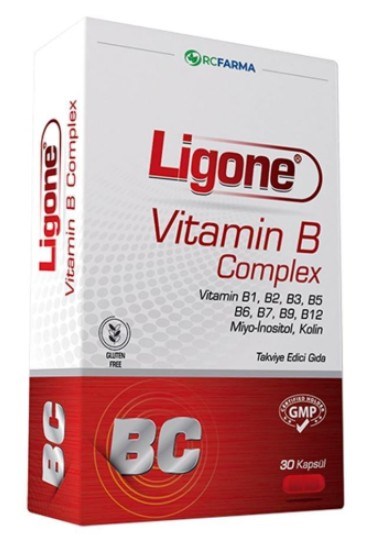 Ligone Vitamin B Complex 30 Kapsül