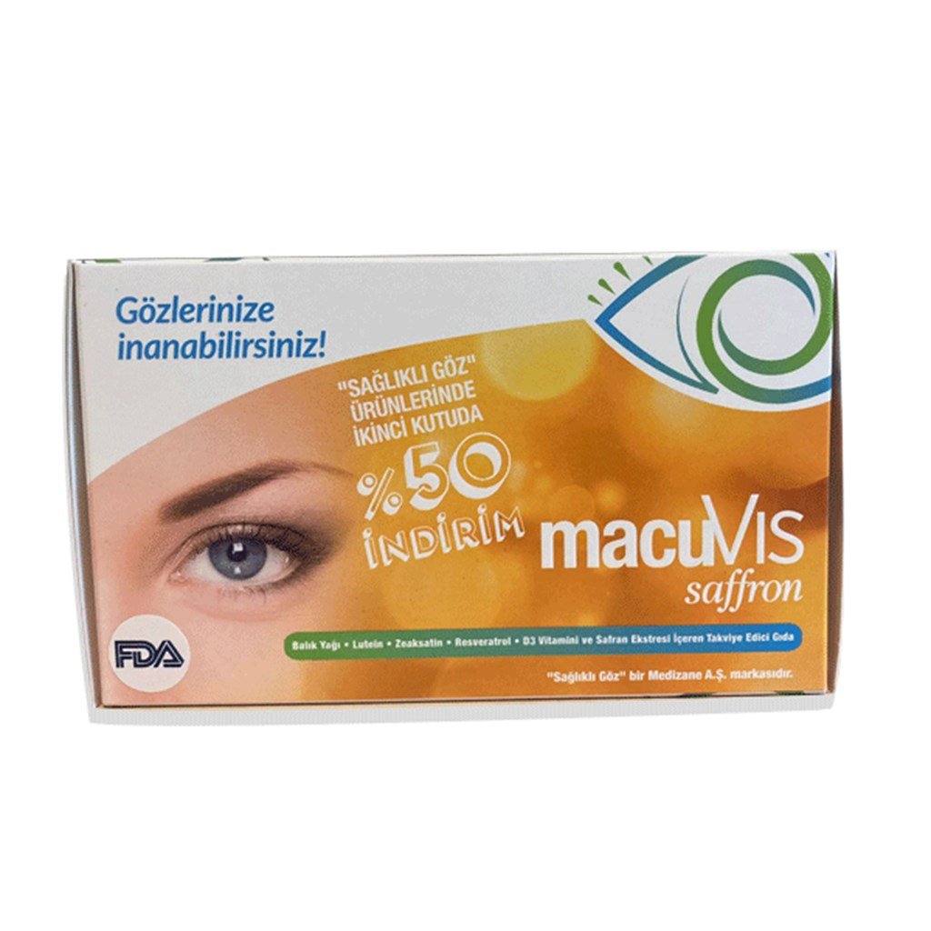 Macuvis Safran 30 Kapsül 2'li Paket