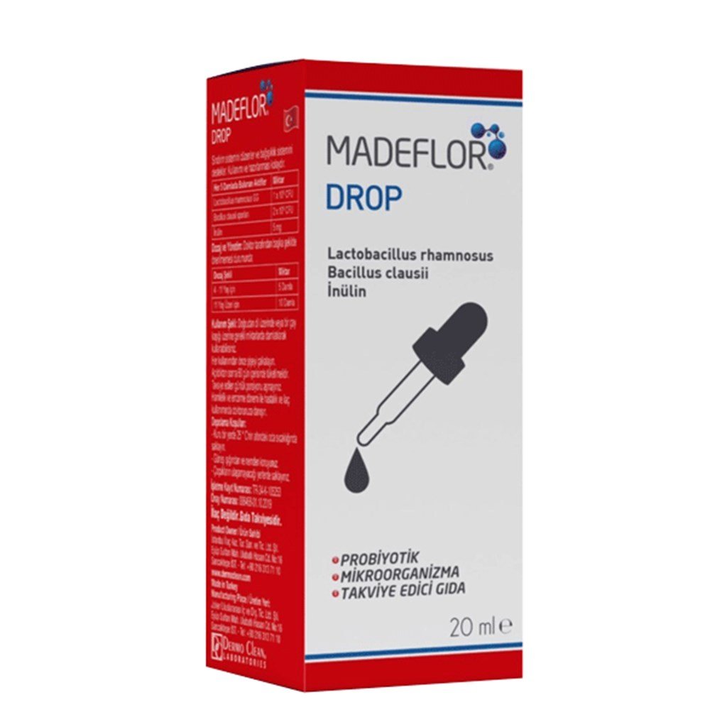 Madeflor Kids Drop Probiyotik Takviye Edici Gıda 20 ml