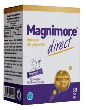 Magnimore Magnezyum Direct 30 Stick Saşe