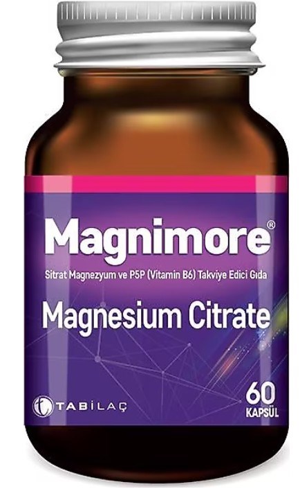Magnimore Magnezyum Sitrat 60 Kapsül