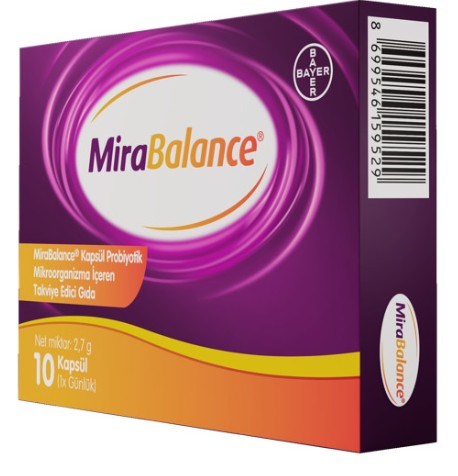 Mirabalance Probiyotik 10 Kapsül