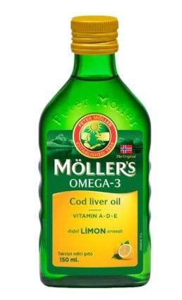 Möllers Omega-3 Şurup Limon Aromalı 150 ml