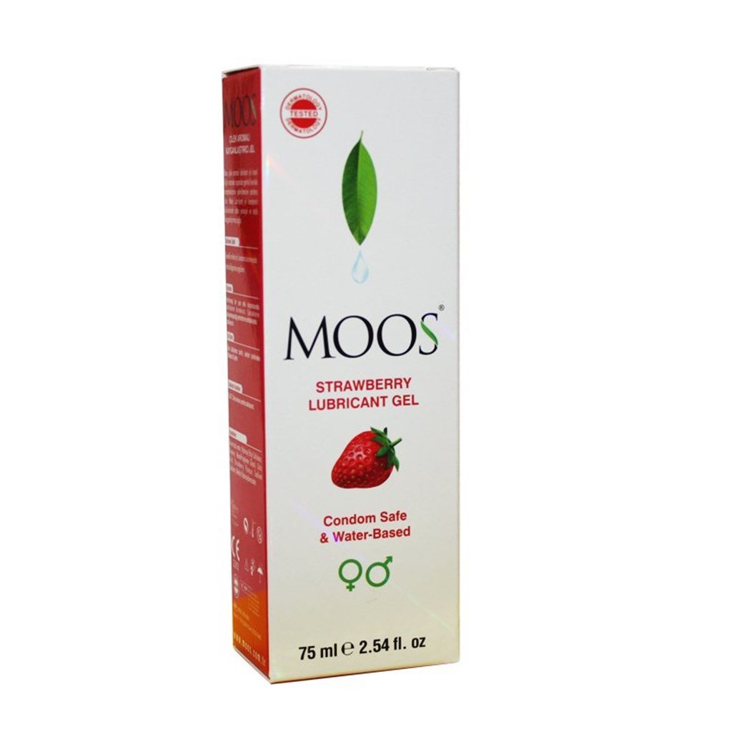 Moos Çilek Aromalı Kayganlaştırıcı Jel 75ml