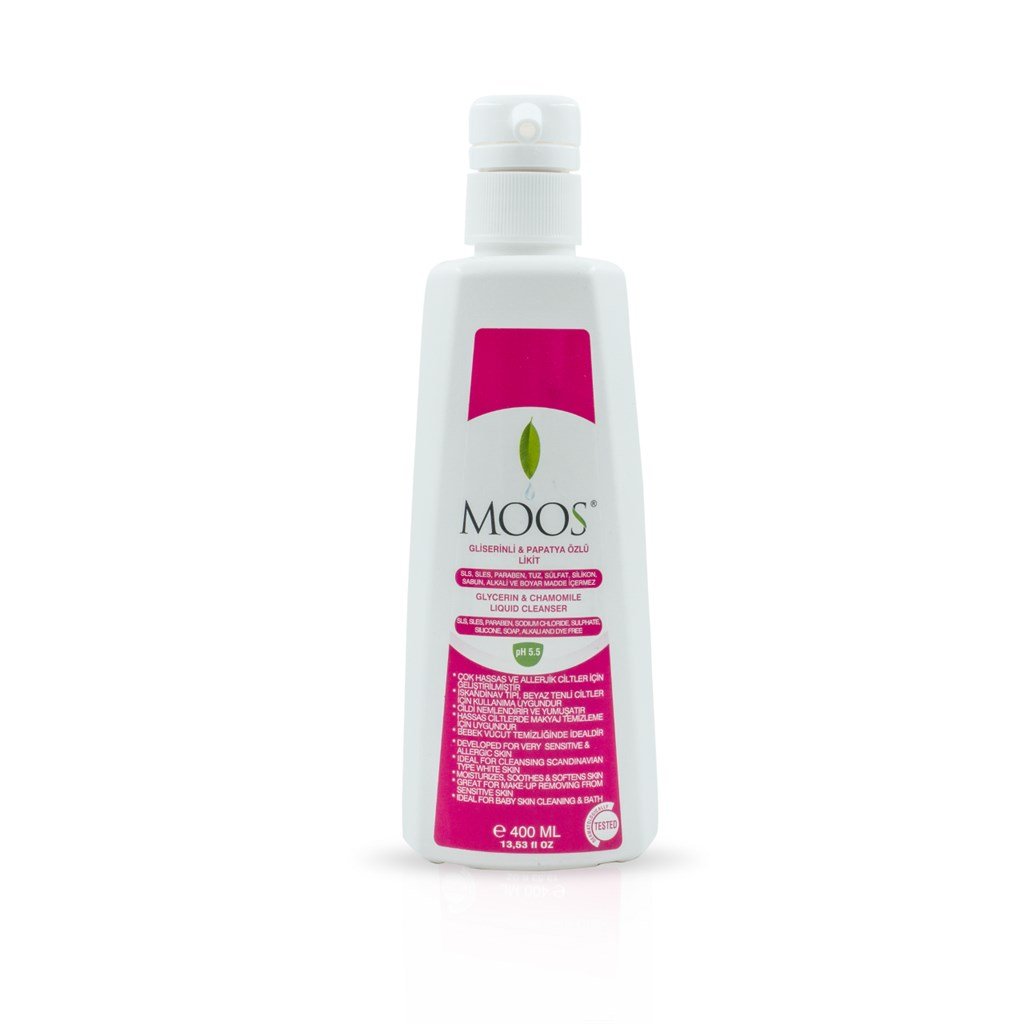 Moos Gliserinli ve Papatya Özlü Likit 400ml