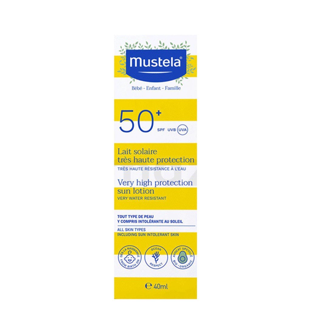 Mustela SPF 50+ Güneş Losyonu 40 ml