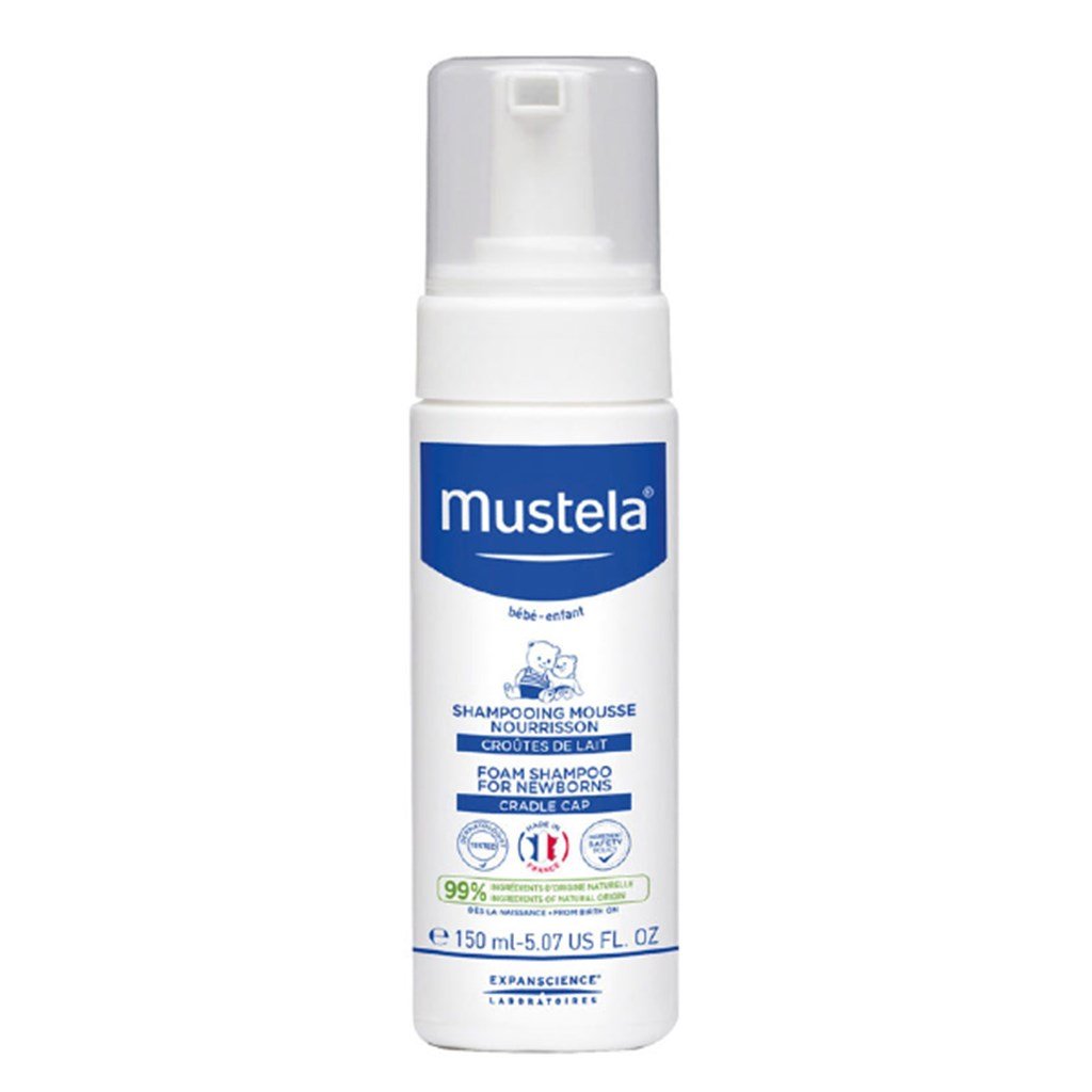 Mustela Yenidoğan Konak Önleyici Köpük Şampuan 150 ml