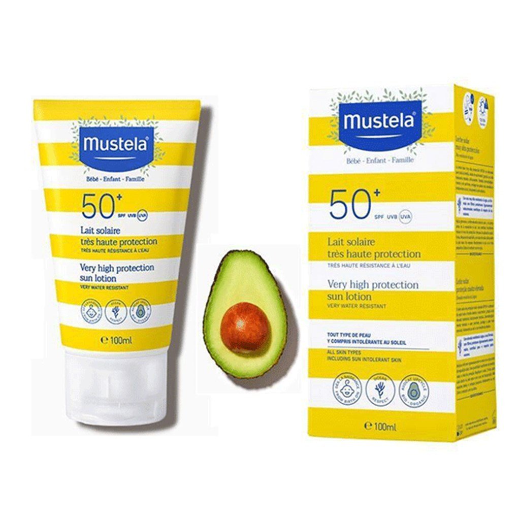 Mustela Yüksek Koruma Faktörlü Güneş Losyonu Tüm Aile İçin SPF50+ 100 ml