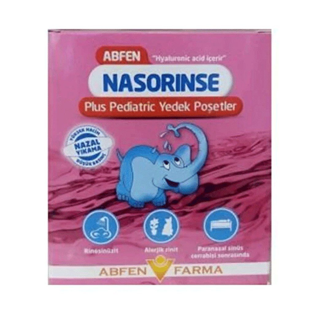 Nasorinse Plus Pediatrik Yedek Poşetler
