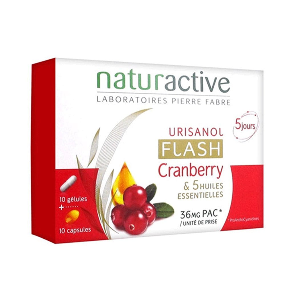 Naturactive Urisanol Flash ( Turna Yemişi ) Cranberry 10 Kapsül