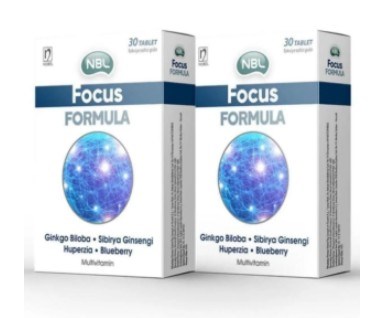 NBL Focus Formula 30 Tablet 2'li Kofre