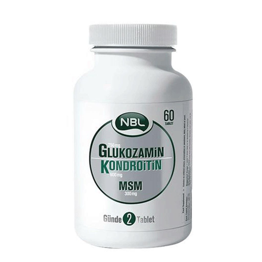 NBL Glukozamin Kondroitin MSM 60 Tablet