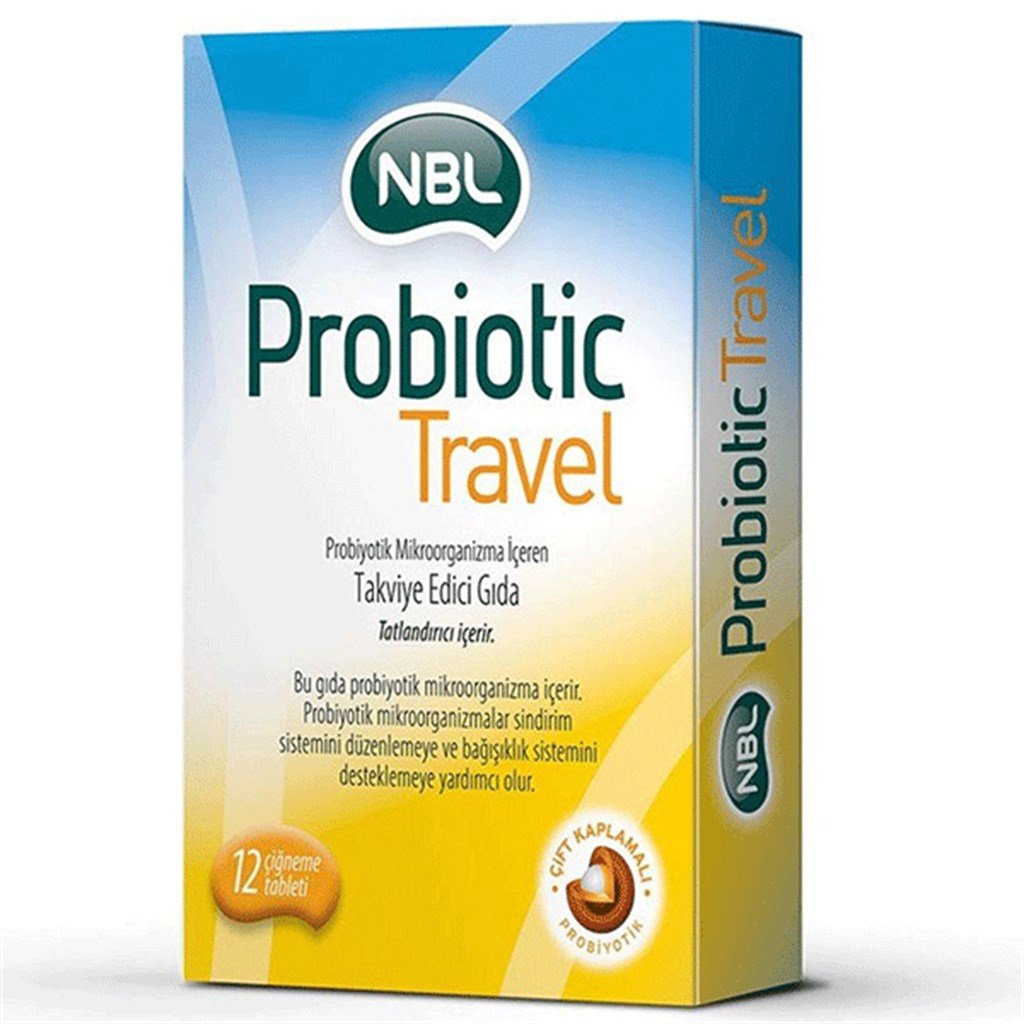 NBL Probiotic Travel 12 Çiğneme Tableti