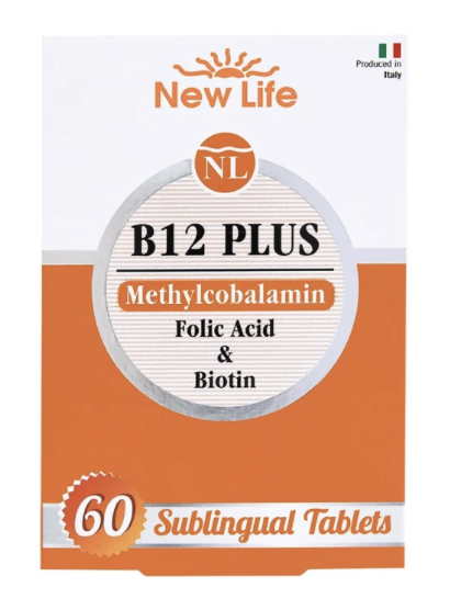 New Life B12 Plus 60 Dilaltı Tablet