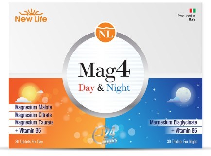New Life Mag 4 Day 30 Tablet & Night 30 Tablet