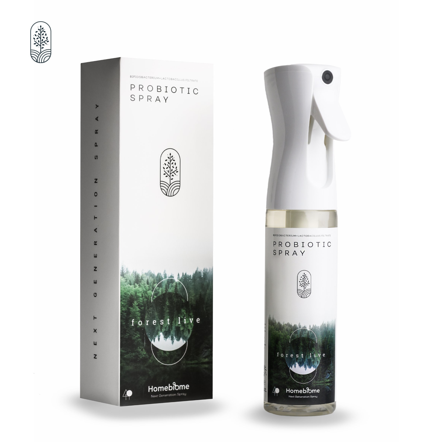 Next Microbiome Homebiome Post-Probiotic Spray Forest Live 300 ml