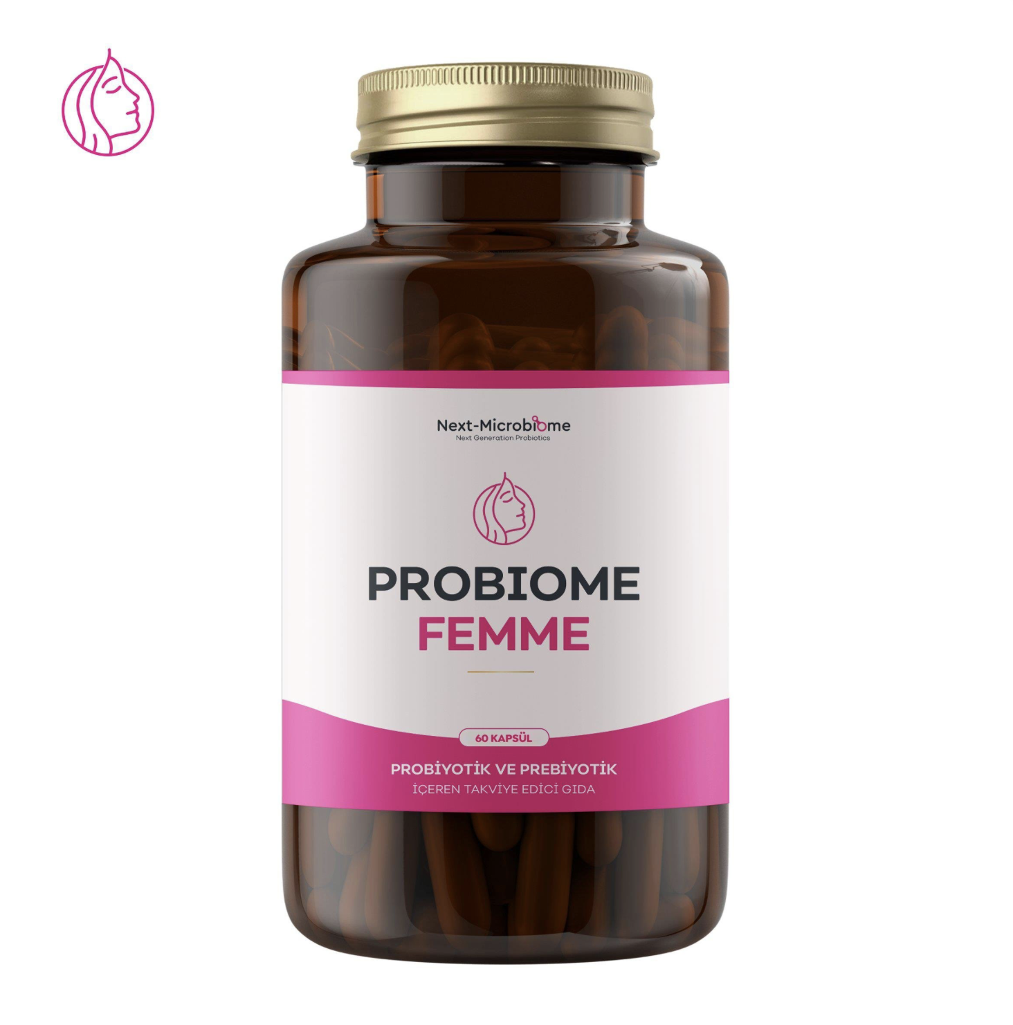 Next Microbiome Probiome Femme 60 Kapsül
