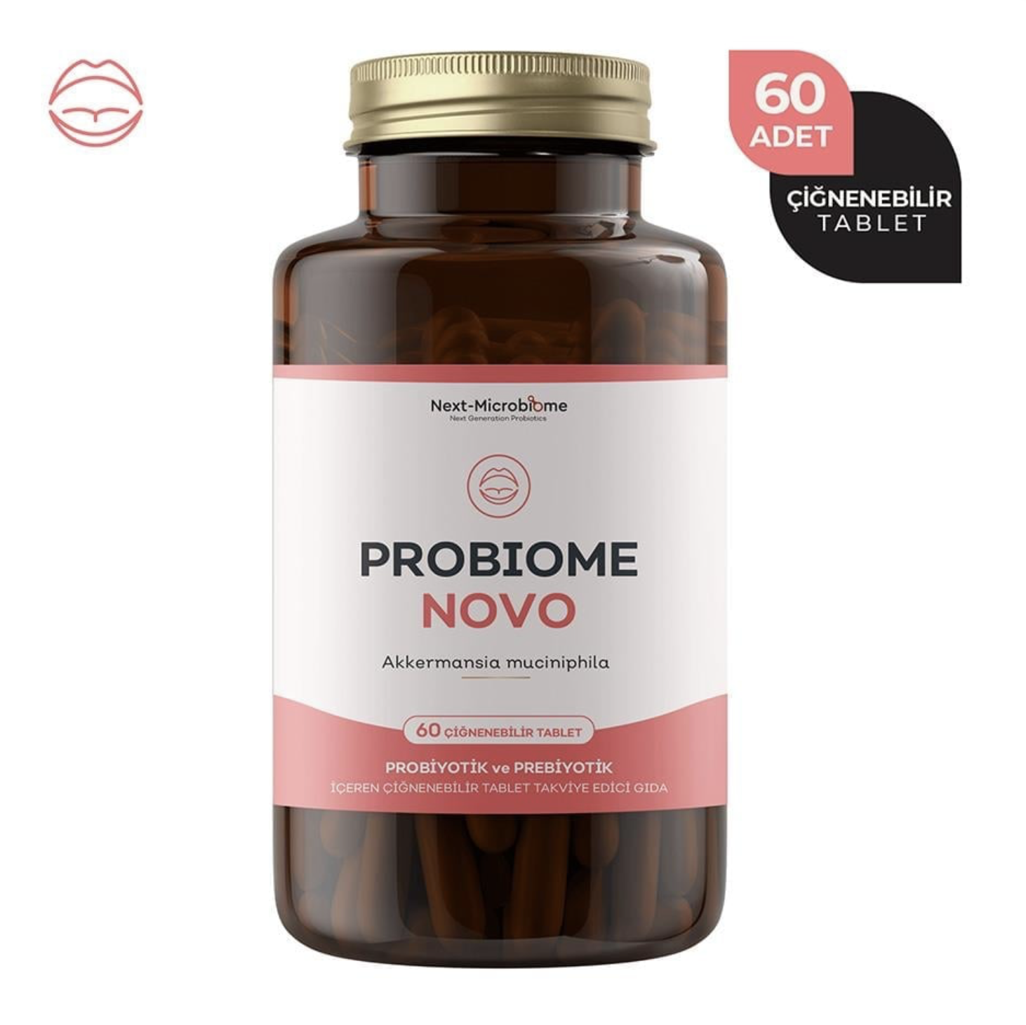 Next Microbiome Probiome Novo 60 Çiğnenebilir Tablet