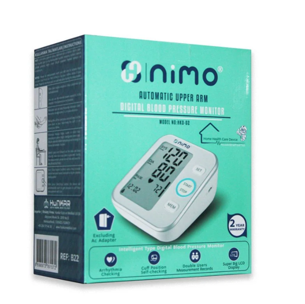 Nimo Otomatik Koldan Ölçer Digital Tansiyon Aleti HKD-02