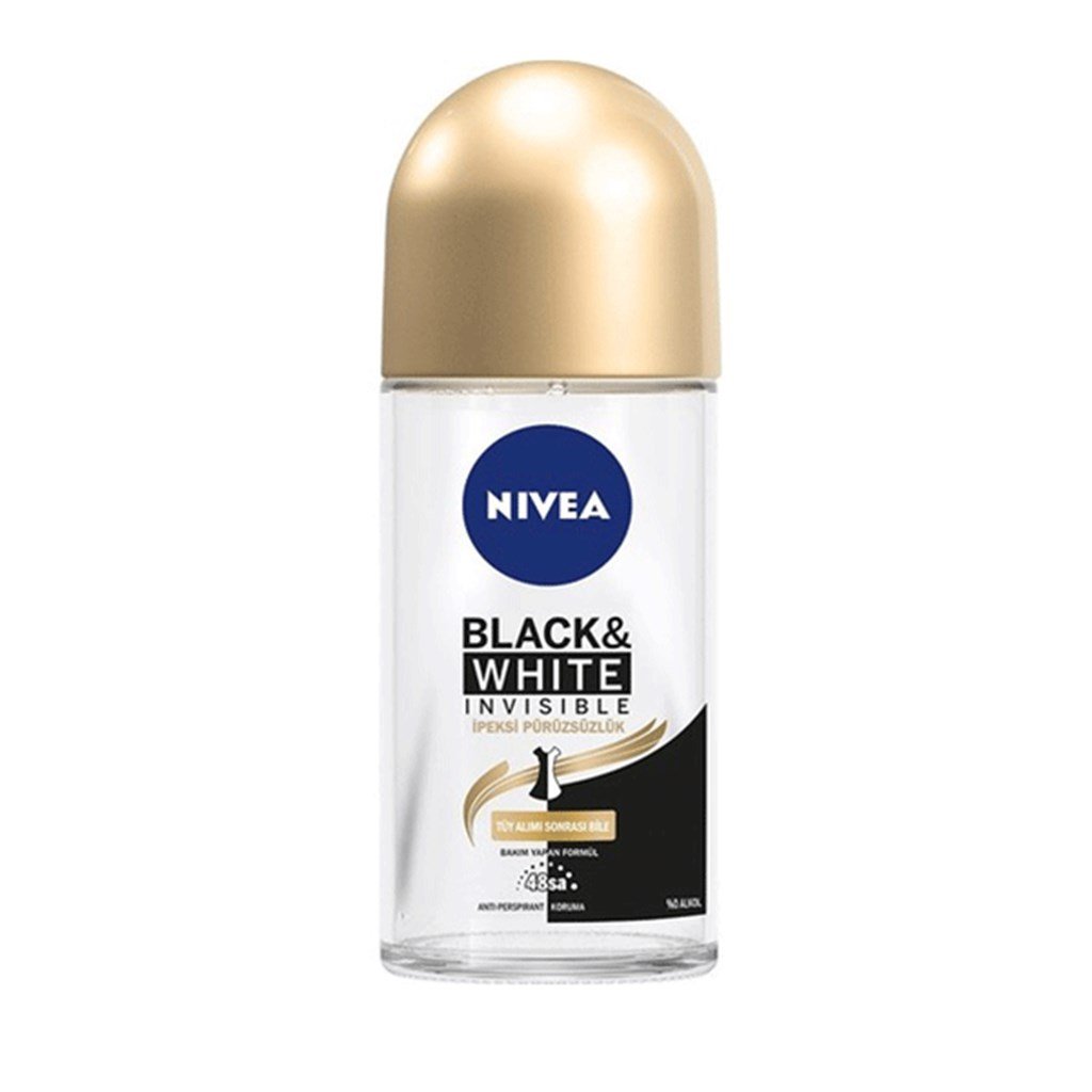 Nivea İnvisible Black White İpeksi Roll On 50ml