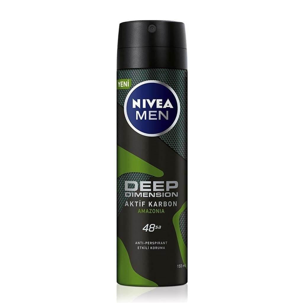 Nivea Men Deep Dimension Amazonia Deodorant 150ml