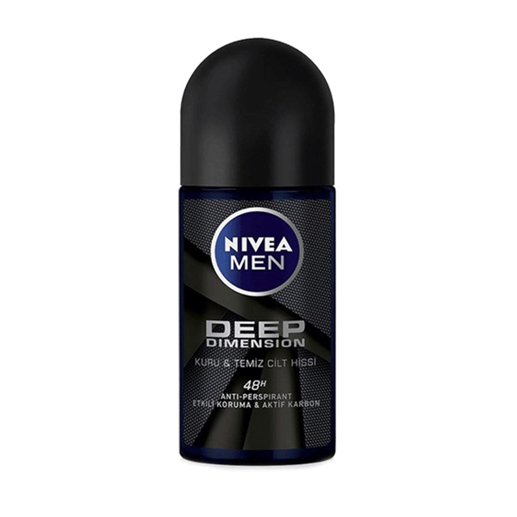 Nivea Men Deep Dimension Kuru & Temiz Cilt Roll On 50 ml