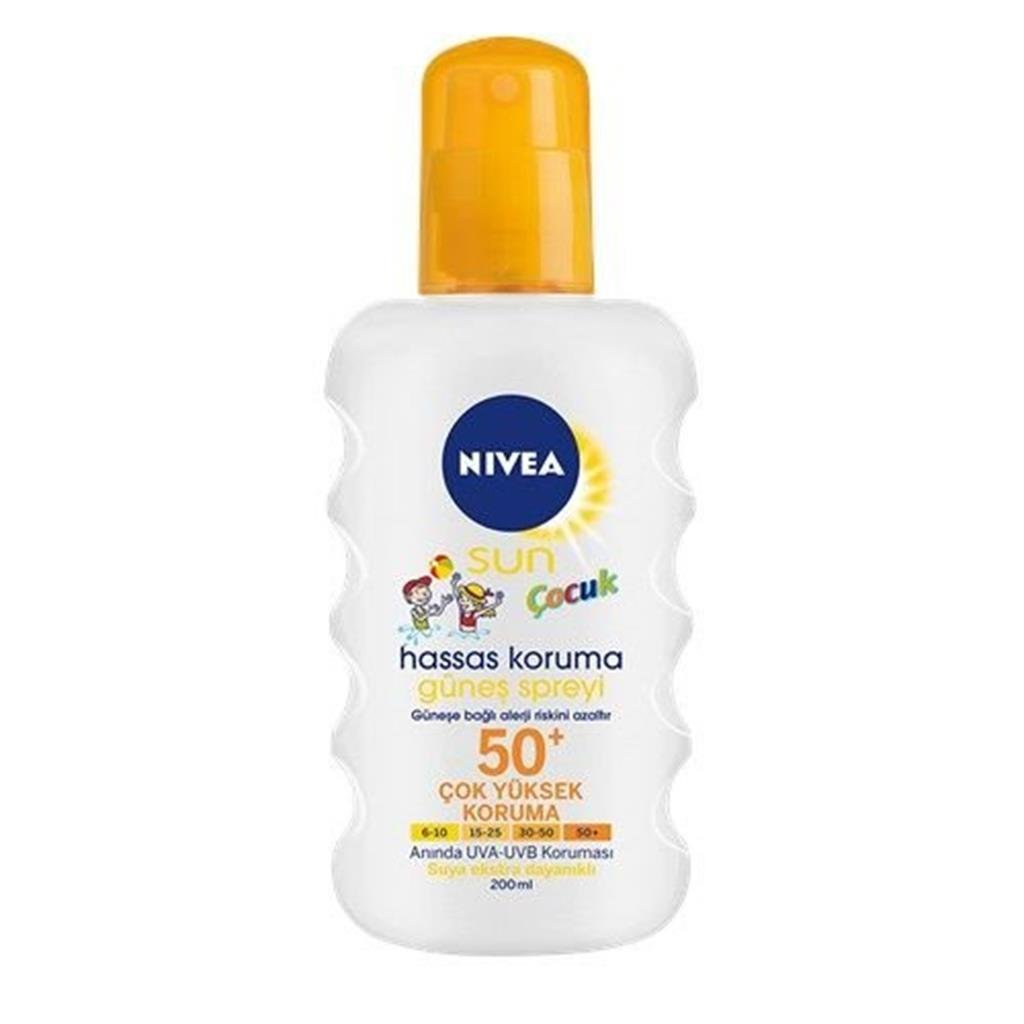 Nivea Sun Kids Hassas Koruma Sprey 50+ Faktör 200ML