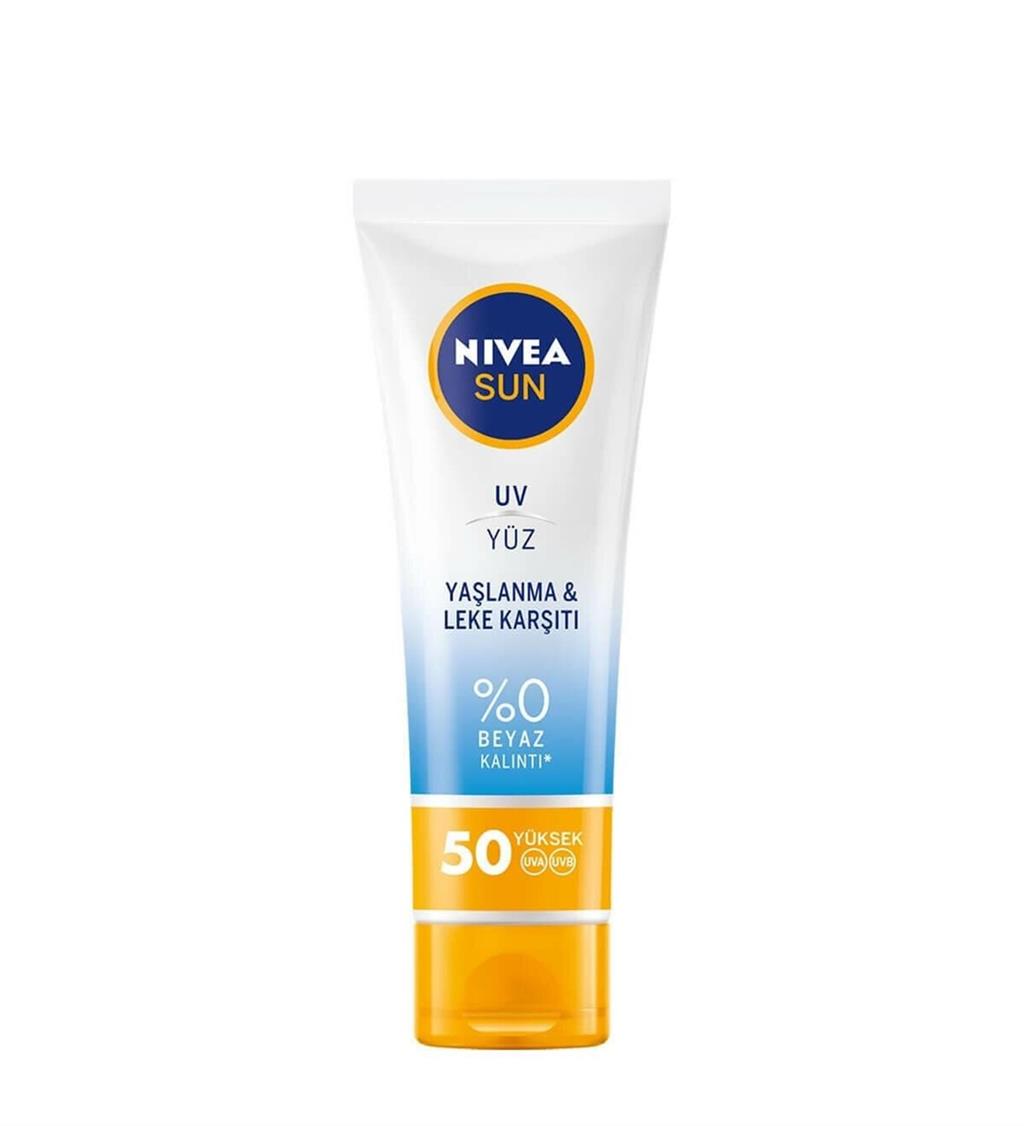 Nivea Sun Yaşlanma&Leke Karşıtı Yüz Kremi SPF50 50ml
