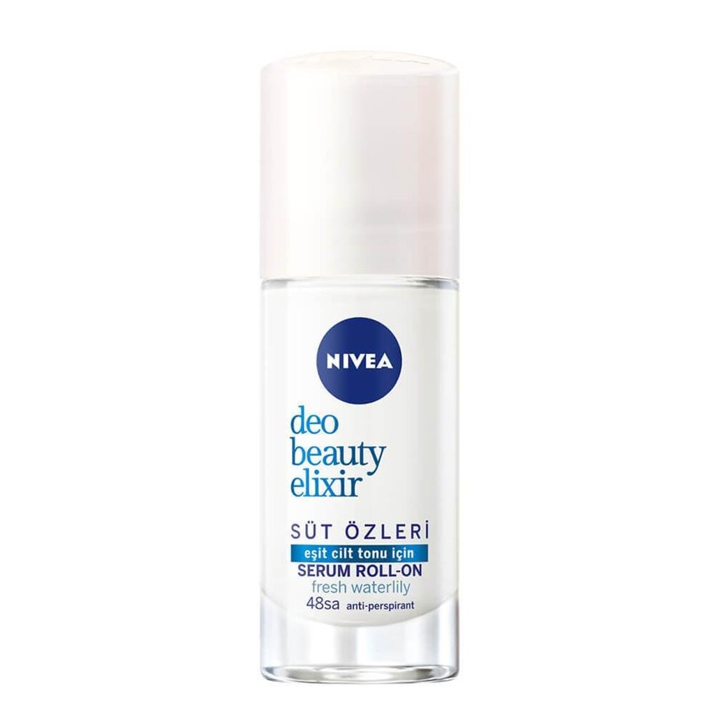 Nivea Women Beauty Elixir Süt Özleri 40Ml Roll On