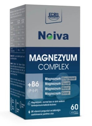 Noiva Magnezyum Complex 60 Kapsül