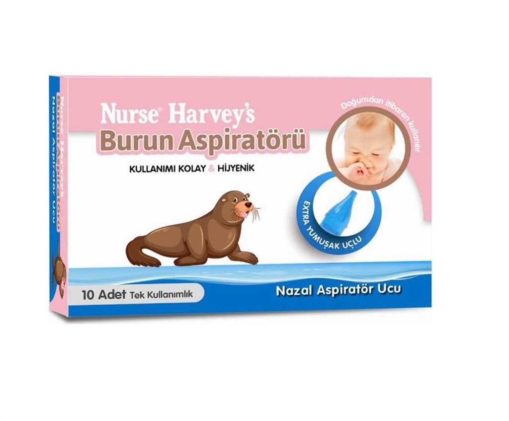 Nurse Harvey's Burun Aspiratör Ucu 10 Adet
