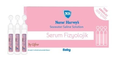 Nurse Harvey's Serum Fizyolojik - Gifrer 5 ml x 20 Flakon