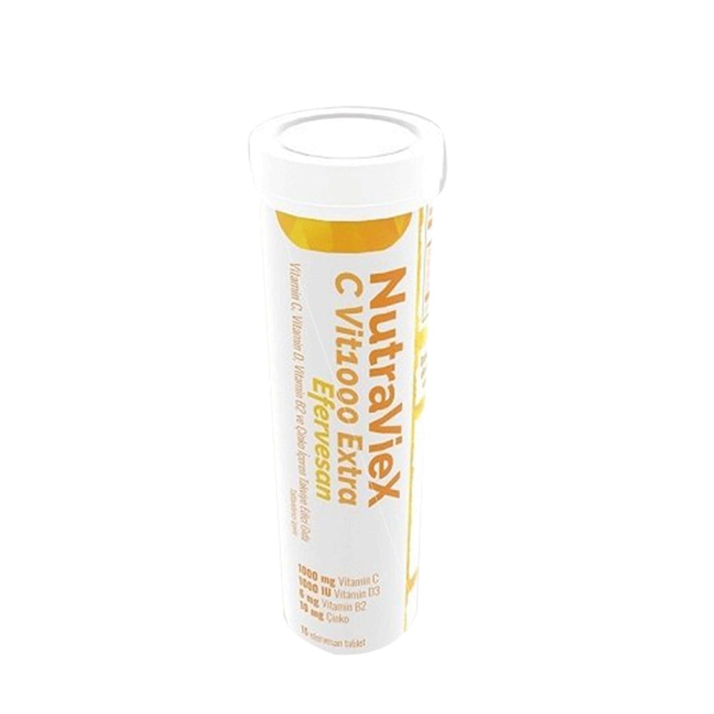 Nutraviex C Vitamin 1000mg Extra 15 Efervesan Tablet