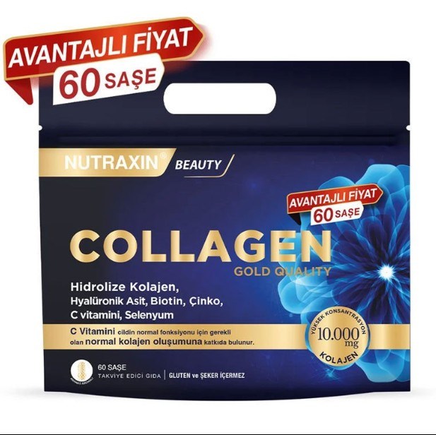 Nutraxin Gold Collagen 10000mg 60 Saşe