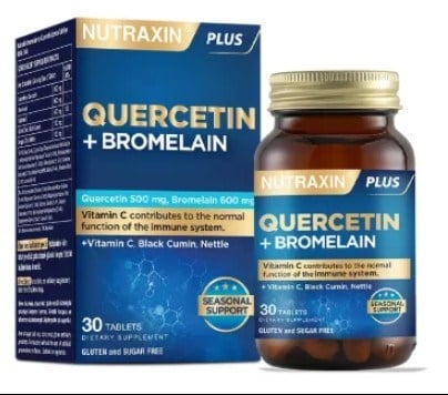Nutraxin Quercetin + Bromelain 30 Tablet