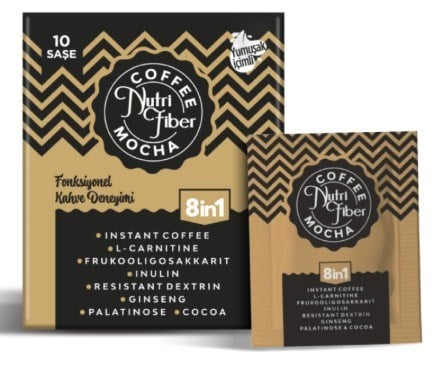 Nutri Fiber Coffee Mocha 8in1 Fonksiyonel Kahve 10 Saşe