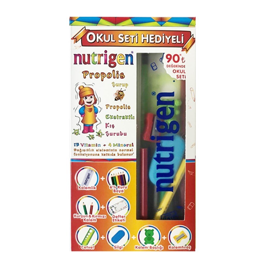 Nutrigen Propolis 200 ml Okul Seti Hediyeli