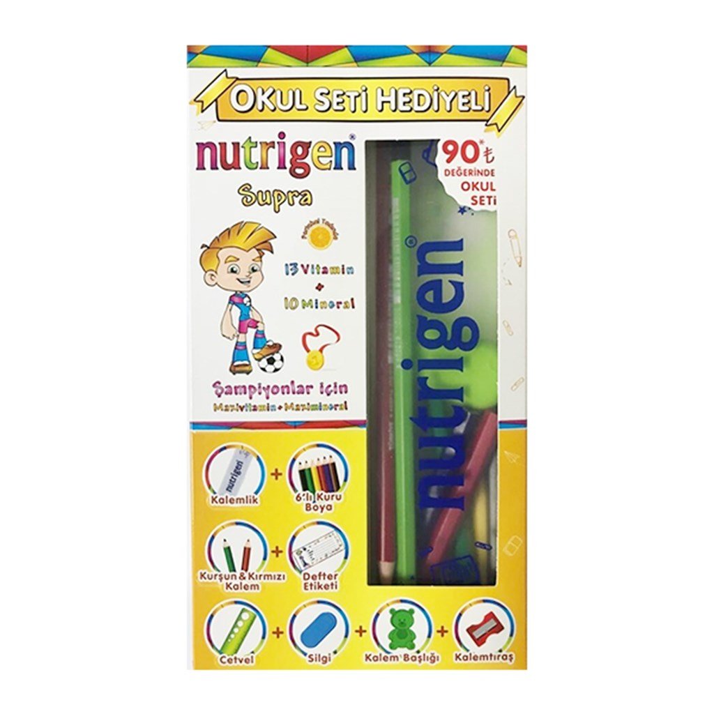 Nutrigen Supra 200 ml Okul Seti Hediyeli