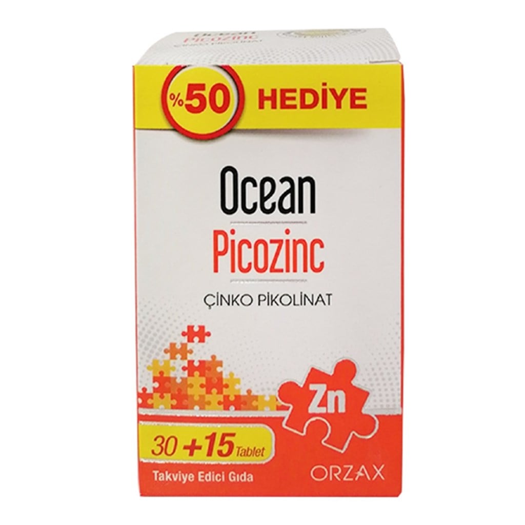 Ocean Çinko Pikolinat 45 Tablet