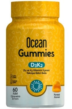 Ocean Gummies D3 K2 Vitamini 60 Adet