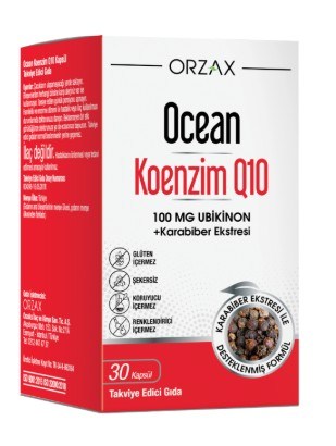 Ocean Koenzim Q10 100 Mg 30 Kapsül