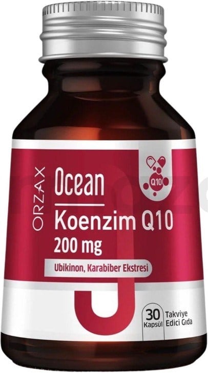 Ocean Koenzim Q10 200 mg 30 Kapsül