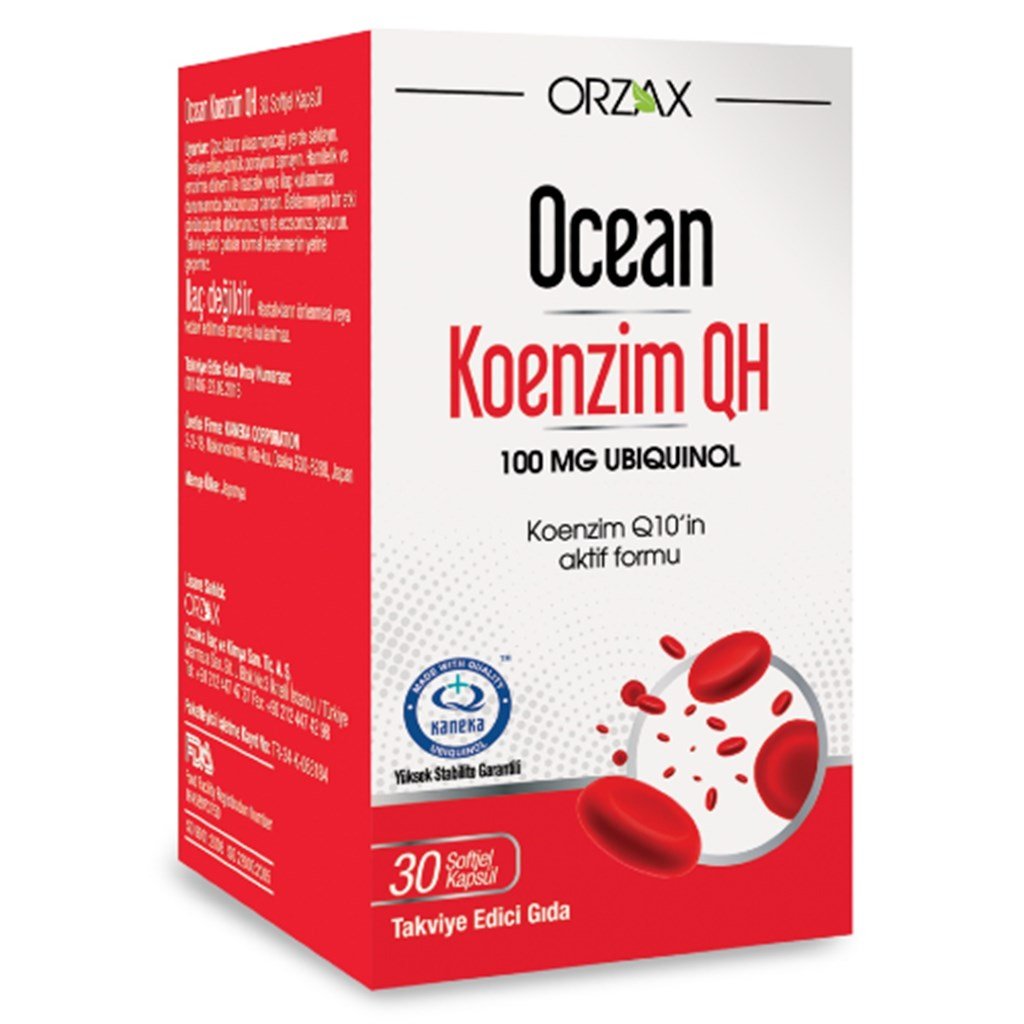 Ocean Koenzyme Qh 100Mg 30 Kapsül