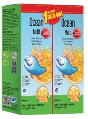 Ocean Multi Şurup 150 ml - 1 Alana 1 Bedava