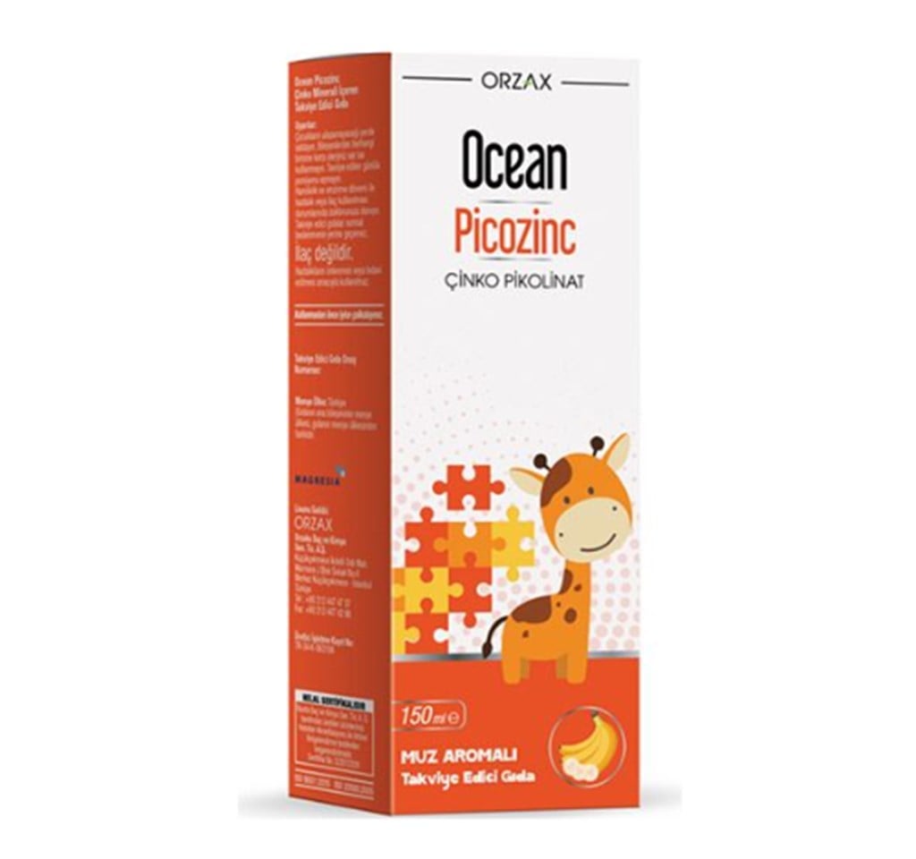 Ocean Picozinc Şurup 150 ml